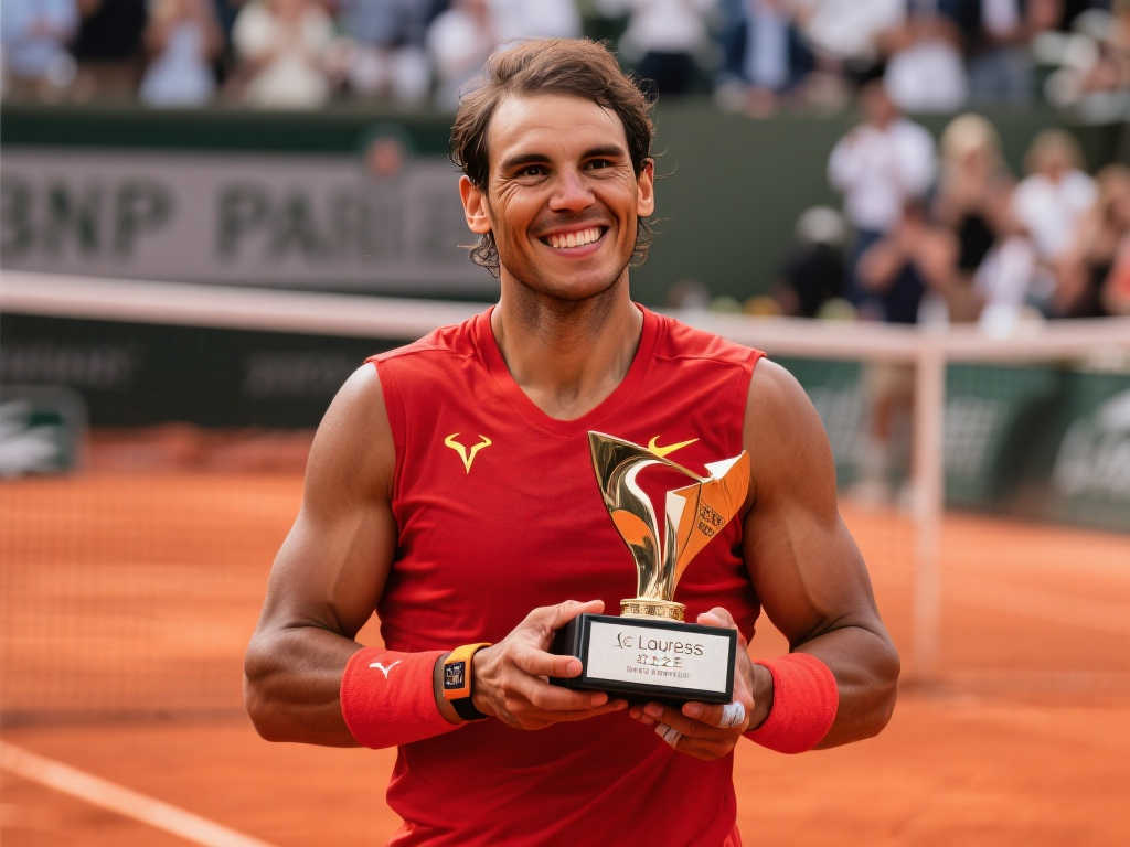 🏆无愧传奇!“红土之王”纳达尔荣膺2025年劳伦斯体育传奇奖 🏆无愧传奇!“红土之王”纳达尔荣膺2025年劳伦斯体育传奇奖